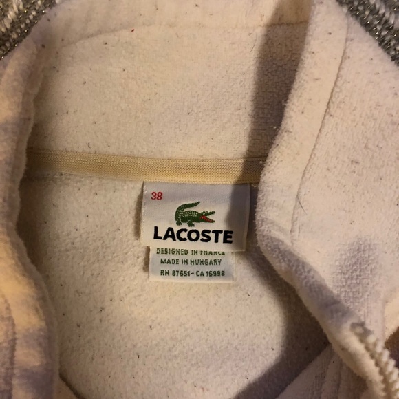 Lacoste Fleece Jacket - Picture 3 of 7